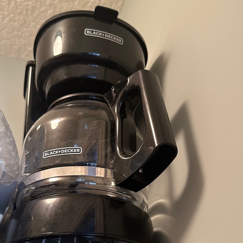 Black & Decker Black Coffee Maker